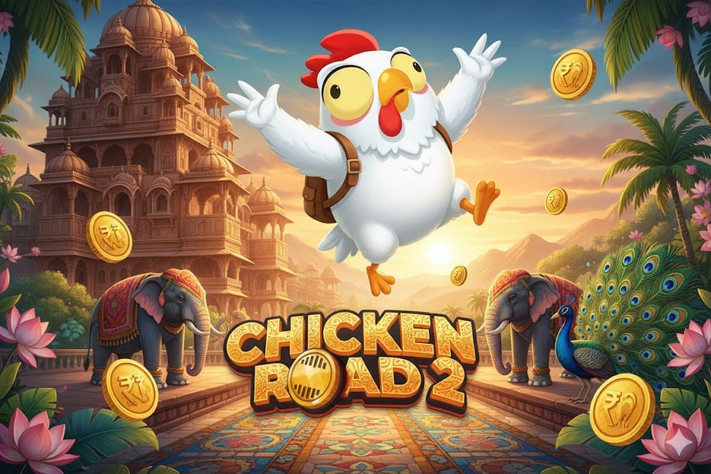 Chicken Road 2 India design and animation